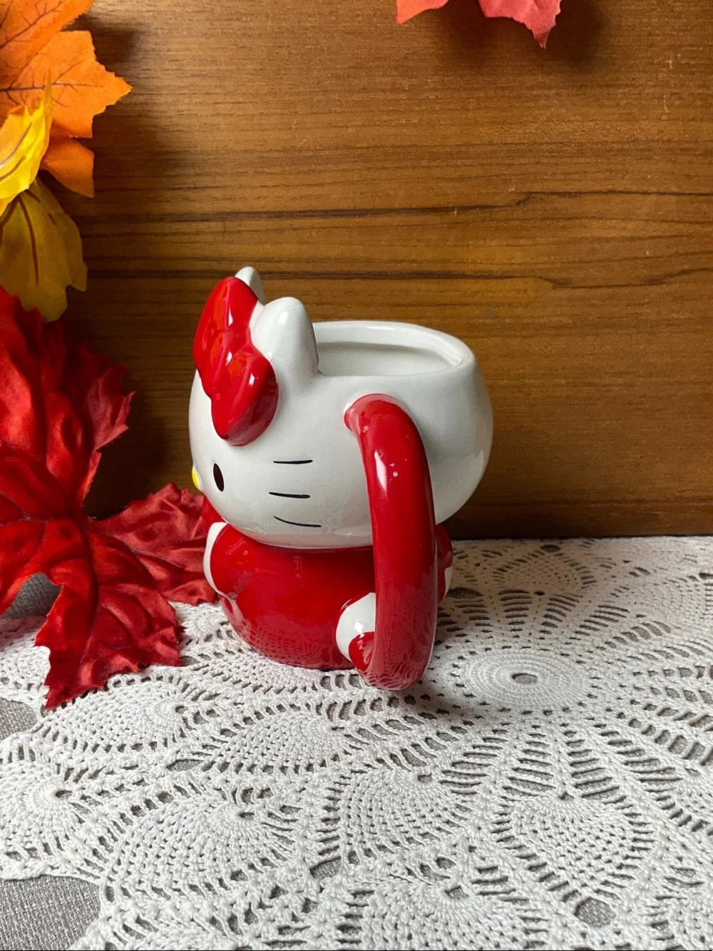 Hello Kitty Sculpted Apple Mug 12 oz Sanrio Zack Designs 2024